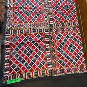 Vintage Indian Embroidered Tapestry